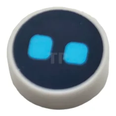 LEGO Tile 1 x 1 Round with Square Pattern