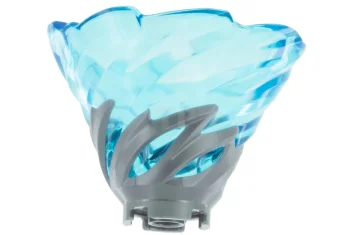 LEGO Tornado Spiral with trans-blue Funnel