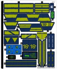 LEGO Sticker for Set 70839