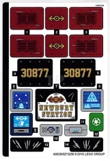 LEGO Sticker for Set 70424 - Sheet 1 