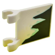 LEGO Bandiera 2 x 2 quadrata con motivo a brandelli nero…