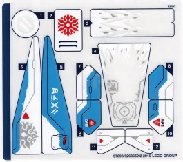 LEGO Aufkleber für Set 30194