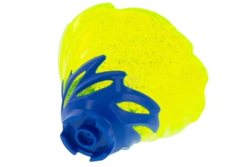 LEGO Tornado Spirale mit Glitzer Trans-Neon Grün Top Muster