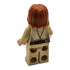 LEGO Obi-Wan Kenobi - Cheveux mi-longs ébouriffés avec raie centrale et…