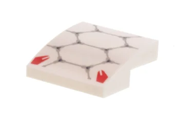 LEGO Pendenza 2 x 2 x 2/3 curvo con modello di…