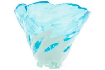 LEGO Tornado Spiral with trans-blue Funnel