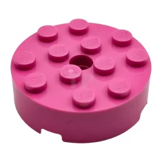 LEGO Ladrillo, redondo 4 x 4 con agujero