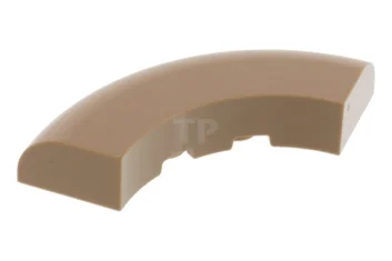 LEGO Dakpan Sferisch 5 x 5 x 1 Ronde hoek