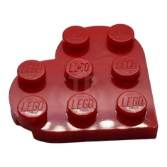 LEGO Plate 3 x 3 - Heart