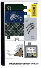 LEGO Sticker for Set 75935