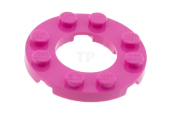 LEGO Plate 4 x 4 Round with Hole