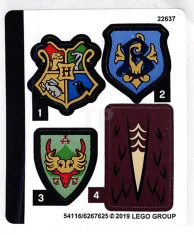 LEGO Sticker voor set 75946