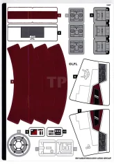 LEGO Pegatina para Set 75244