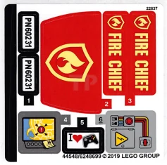 LEGO Sticker for Set 60231