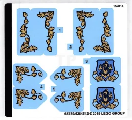 LEGO Sticker for Set 75958