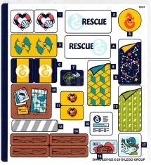 LEGO Sticker for Set 41381