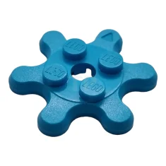 LEGO Plaque, modifiée 2 x 2 avec 6 dents d'engrenage /…