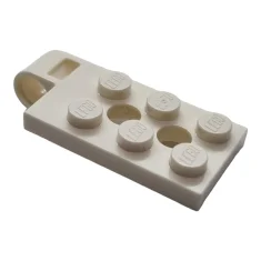 LEGO Piastra per cerniera 2 x 4 con foro per il…