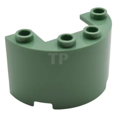 LEGO Cylinder Half 2 x 4 x 2 with 1 x…