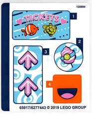 LEGO Sticker for Set 41337