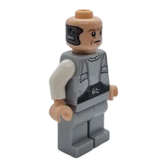 LEGO Lobot (tête en chair claire, sourcils orange foncé)