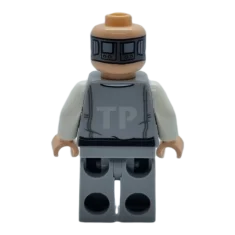 LEGO Lobot (tête en chair claire, sourcils orange foncé)