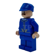 LEGO Garde Bespin - Tête en chair légère, bordure dorée détaillée,…