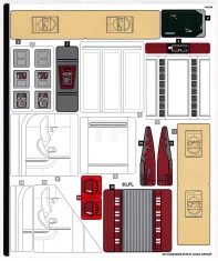 LEGO Autocollant pour l'ensemble 75222 - Feuille 2