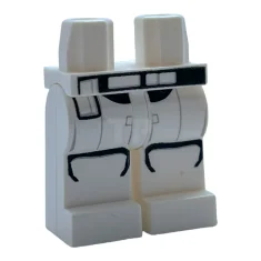 LEGO Benen Minifiguur met SW Stormtrooper Pantserpatroon