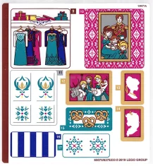 LEGO Sticker for Set 41167 - Sheet 1