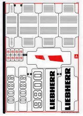 LEGO Sticker for Set 42100 - Sheet 1