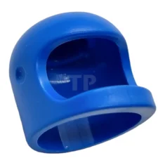 LEGO Minifigure, Headgear Helmet Old with Thick Chin Strap - with…