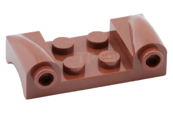 LEGO Vehicle, Mudguard 2 x 4 with Headlights and Curved Fenders