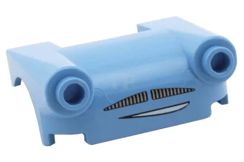 LEGO Vehicle, Mudguard 3 x 4 with Headlights, Moustache Grille and…