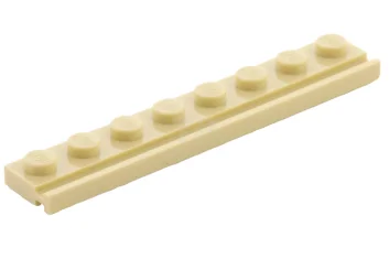 LEGO Plate 1 x 8 with Door Rail