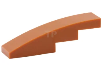 LEGO Pendiente curvada 4 x 1