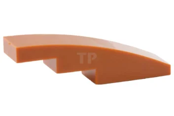 LEGO Pendiente curvada 4 x 1