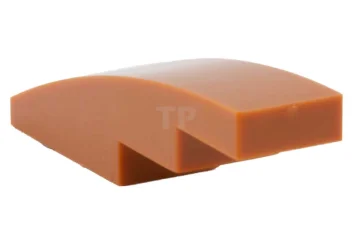 LEGO Pendiente curvada 4 x 1