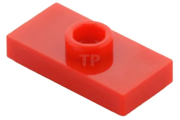 LEGO Plate, Modified 1 x 2 with 1 Stud with Groove…