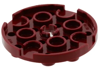LEGO Plate, Round 4 x 4 with Hole