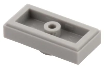 LEGO Plate, Modified 1 x 2 with 1 Stud with Groove…