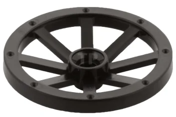 LEGO Chariot à roues grand 33mm D., trou encoché pour la…