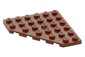 LEGO Plate 6 x 6 Cut Corner