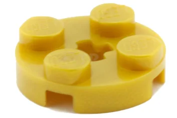 LEGO Piastra 2 x 2 rotonda con foro per l'asse