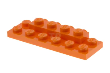 LEGO Plaat 2 x 6 x 2/3 met 4 noppen aan…