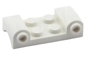 LEGO Vehicle, Mudguard 2 x 4 with Headlights and Curved Fenders