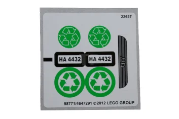LEGO Sticker for Set 4432