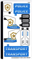 LEGO Sticker for Set 60244