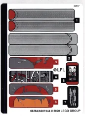 LEGO Sticker for Set 75271