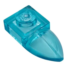 LEGO Platte, modifiziert 1 x 1 mit Zahn Horizontal